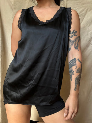 Silk lace lingerie / shirt