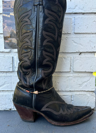 Sea Shell + Terracotta boot chain