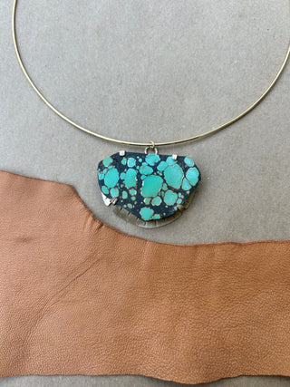 Turquoise choker - Fleetwood Mac