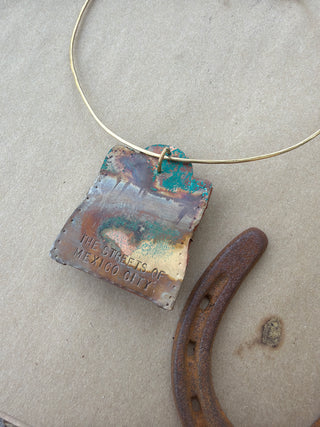Ceramic Choker Pendant