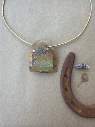 Turquoise Choker Pendant
