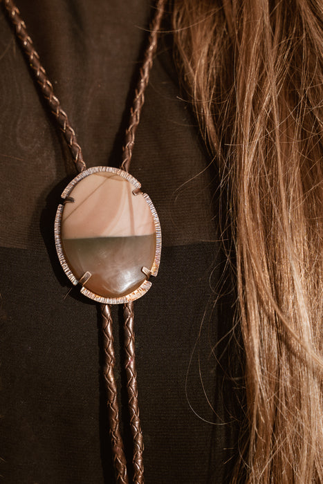 “Sunrise Over The Canyon” bolo tie