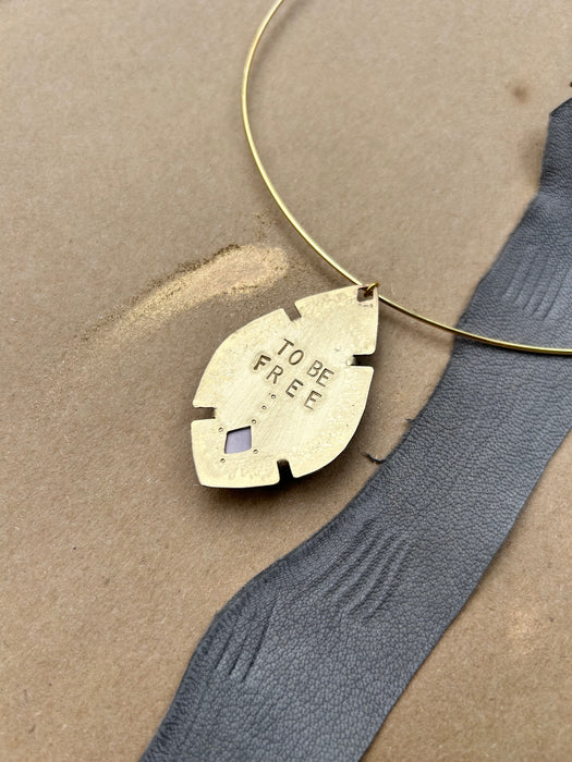 Picture Jasper choker necklace