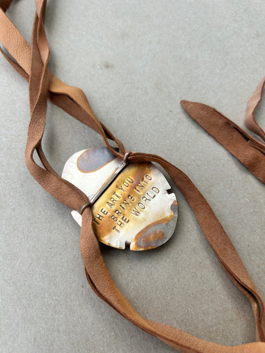 Brown Jasper bolo