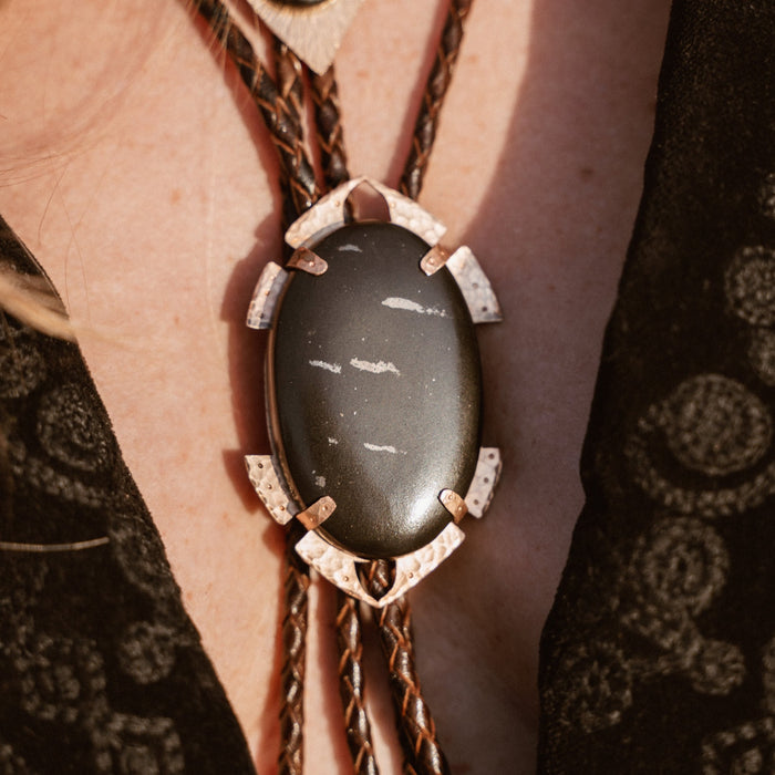 Desert Scene - Landscape bolo tie