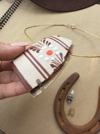 Ceramic Choker Pendant