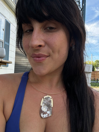 Wild horse turquoise choker