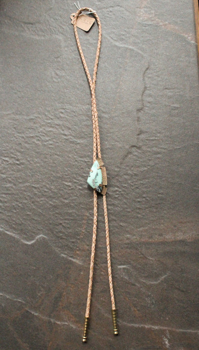 Lavender Turquoise Bolo Tie