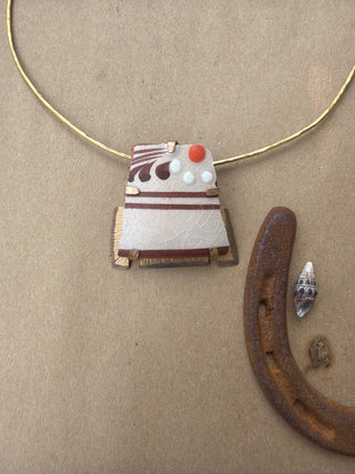 Ceramic Choker Pendant