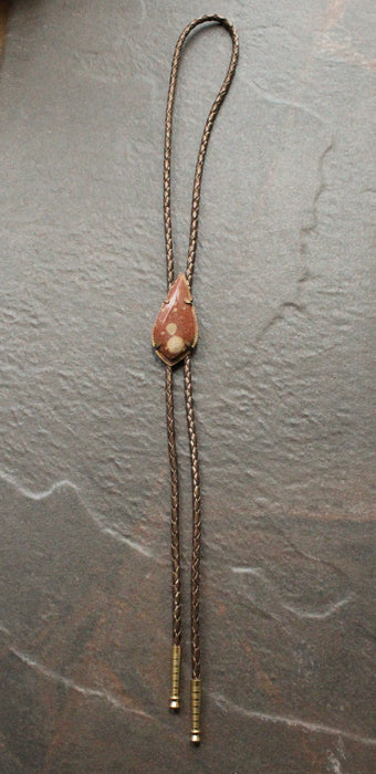 Red Jasper Bolo Tie