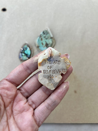 The art of self revival turquoise choker