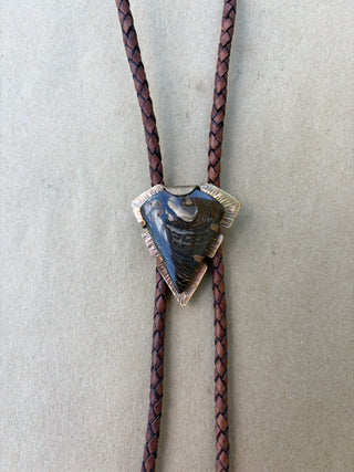 Brown Jasper Bolo Tie