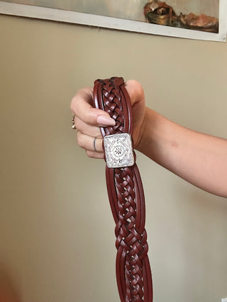 Western Style Braided Belt (unisex)