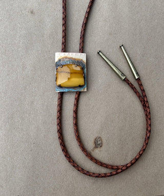 Yellow Jasper Bolo Tie