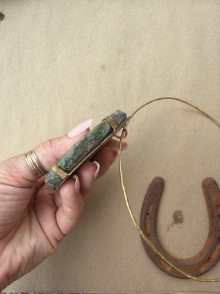 Statement Turquoise Pendant