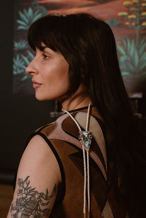 “The Good I’ll Do” arrowhead bolo tie