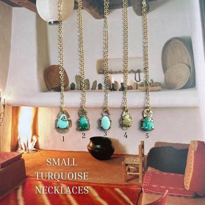 Small Turquoise pendants