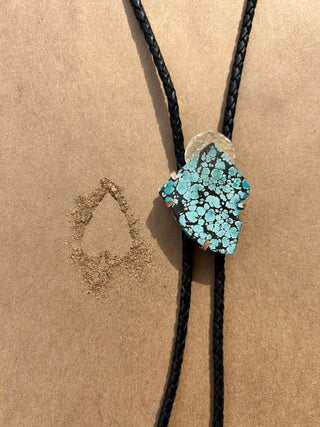 Turquoise Bolo Tie - Blue Mountain, Bob Weir