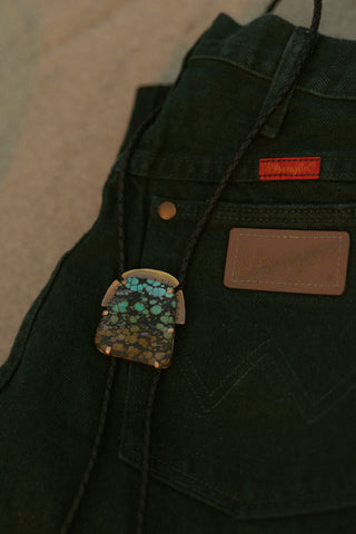 Turquoise ombré bolo tie ✶ Noah Kahan
