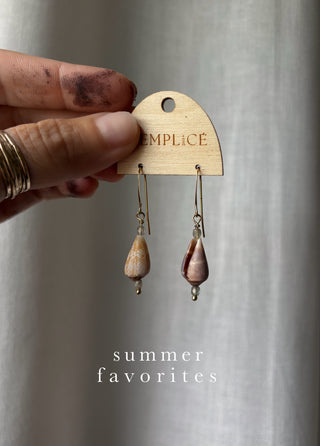 Simple Shell Earrings