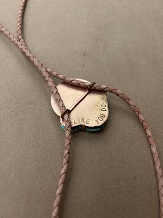 Turquoise Setting Sun bolo