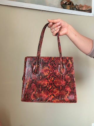 Snakeskin Palladia Purse - Made in Italy