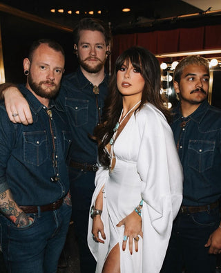 Ella Langley's Today Show bolo tie (custom remake)