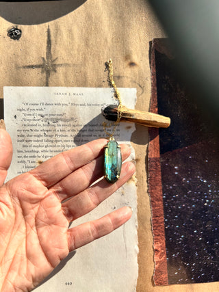 Labradorite Star necklace