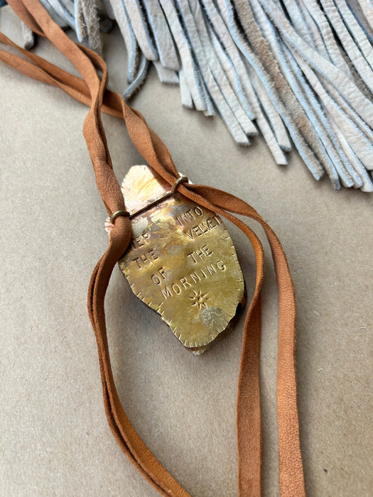 Brown and Blue Agate