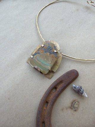 Turquoise Choker Pendant