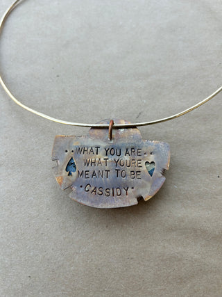 Cassidy - Bob Weir Turquoise pendant