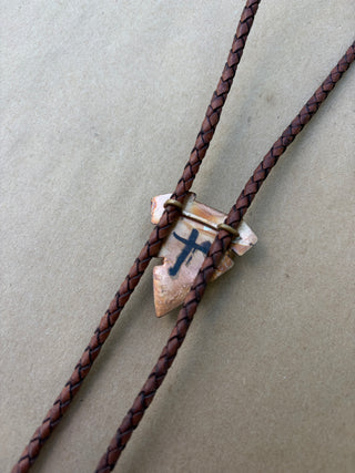 Brown Jasper Bolo Tie