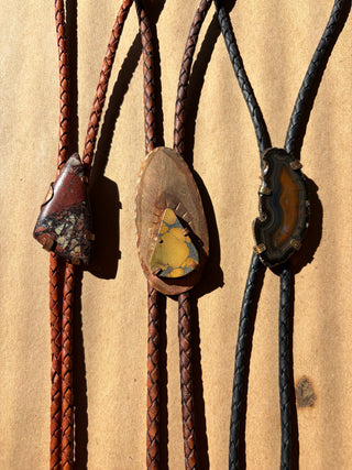 Red Jasper Bolo Tie