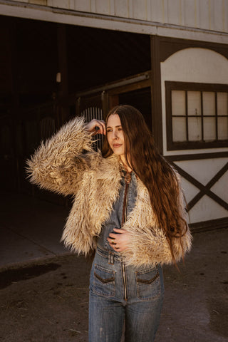 Brown Agate bolo tie