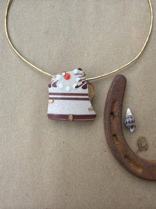Ceramic Choker Pendant
