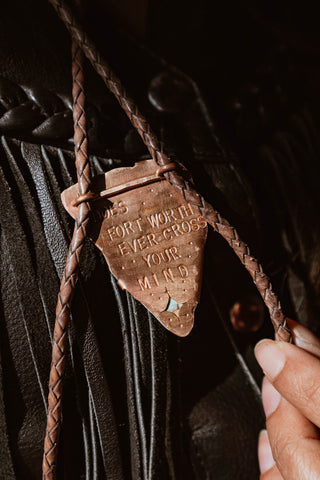George Strait Turquoise bolo tie