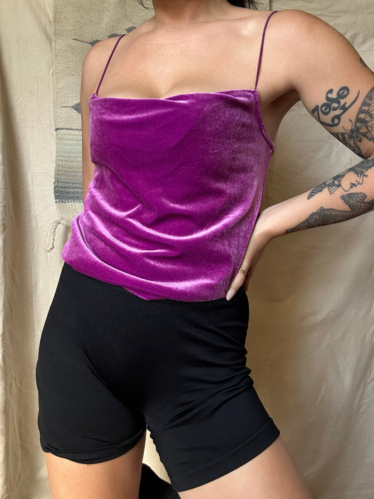 Vintage velvet top