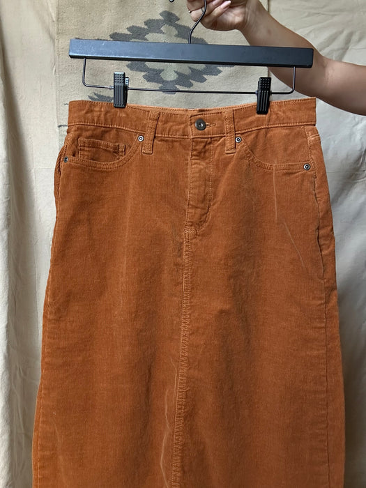 Corduroy rust skirt - St. John's bay ￼