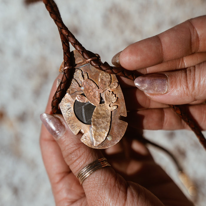 High detail- Cacti bolo tie