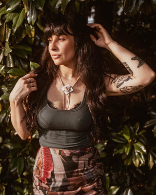 Druzy Agate bolo tie - Keep Moving Forward"