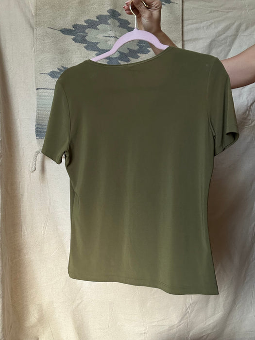 Beautiful green shirt - staple piece