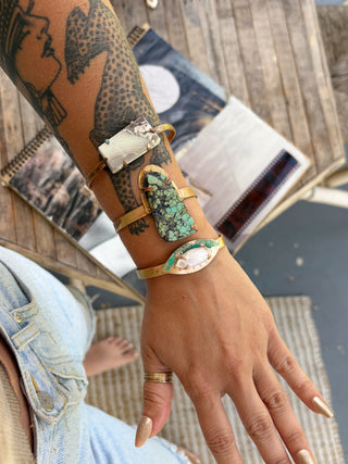 Moonstone Cuff