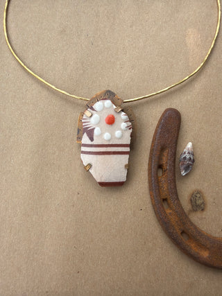 Ceramic Choker Pendant