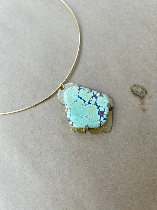 Turquoise choker - Stevie nicks x Lindsey buckingham