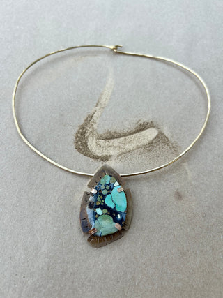 Bet on Yourself turquoise choker