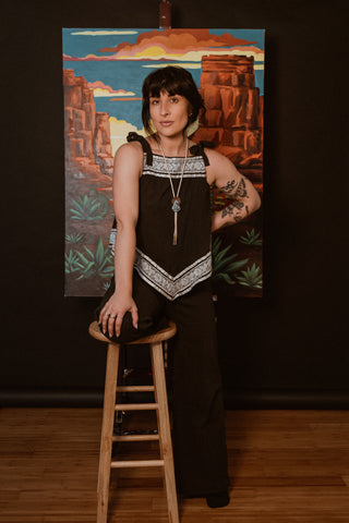 “Peaceful Easy Feeling” bolo tie