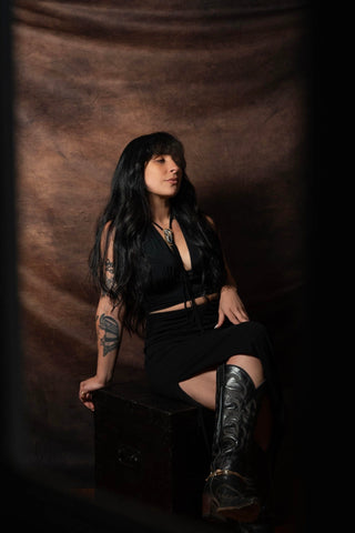 Kentucky Agate bolo tie - noeline Hofmann