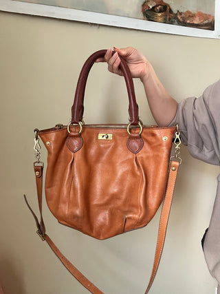 Vintage J. Crew Leather Bag