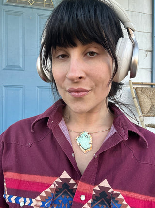 The art of self revival turquoise choker