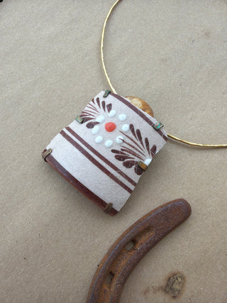 Ceramic Choker Pendant